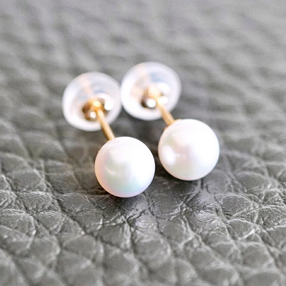 【ふるさと納税】 ふるさと納税 K18 イエローゴールド ピアス ギフト ジュエリー 保証書付 ケース付 贈り物 人気 おすすめ 山梨県 昭和町 母の日 敬老の日 K18 イエローゴールド 本真珠 パール 選べるサイズ ピアス 保証書付 サムネイル2