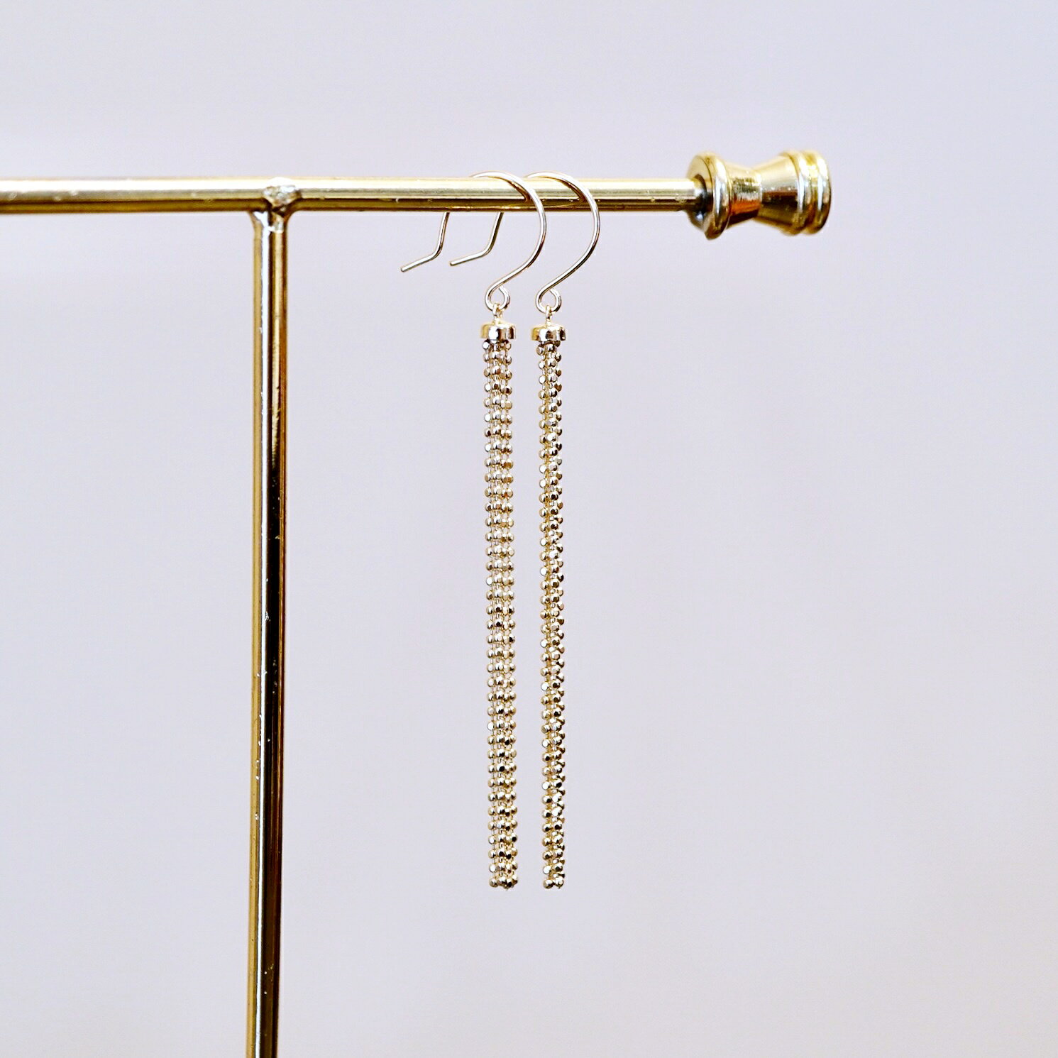 【ふるさと納税】 ふるさと納税 K18 YG イエローゴールド 地金 揺れる カットボールチェーン ピアス 保証書付 ジュエリーケース付 アクセサリー プレゼント 記念日 人気 おすすめ 山梨県 昭和町 K18 YG イエローゴールド 地金 揺れる ピアス 保証書付 NO-1963 SWAD034 サムネイル2