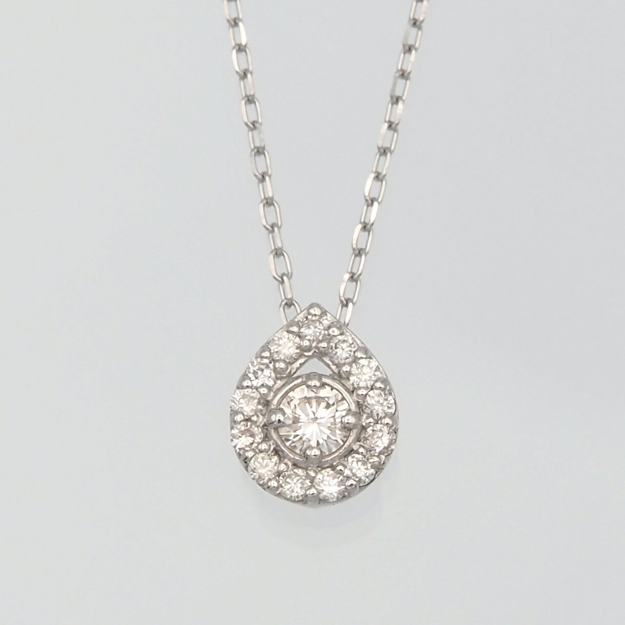 【ふるさと納税】0.14ct ダイヤモンド しずく型ペンダントネックレス 選べるカラー ふるさと納税 ネックレス ペンダント ジュエリー 昭和町 山梨県 送料無料 SWBT001 サムネイル3
