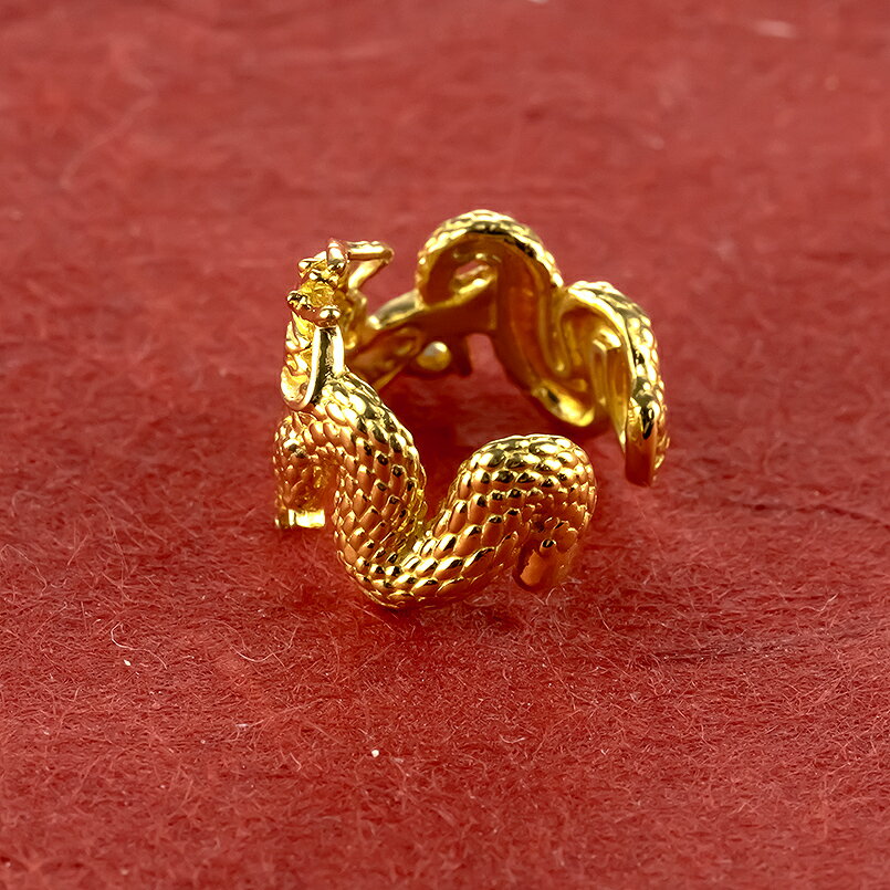 【ふるさと納税】 純金 イヤーカフ 龍 24金 イヤカフ 片耳 イエローダイヤモンド ゴールド ドラゴン 辰年 干支 イヤークリップ イヤーカフス イヤリング 人気 ダイヤ240227403k24u 山梨県 昭和町 ジュエリー アクセサリー ギフト プレゼント 贈り物 記念日 誕生日 SWAA277 サムネイル2