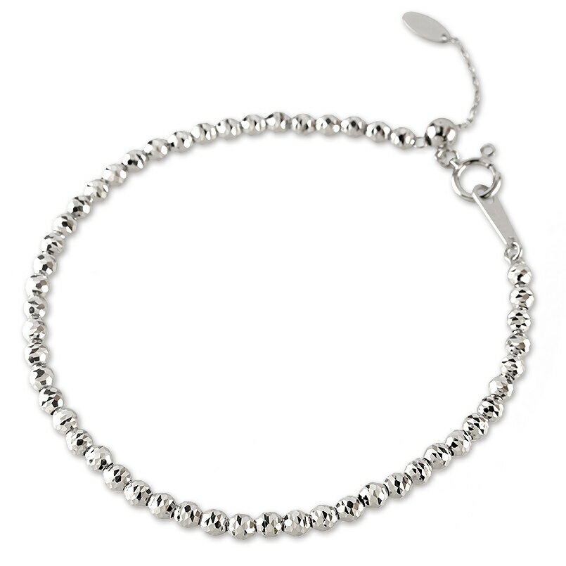 【ふるさと納税】 プラチナ ブレスレット レディース ミラーボール バングル キラキラ 金属アレルギー 対応 pt850 スライド式 アジャスター付きおしゃれ シンプル 241212nm402p 山梨県 昭和町 ジュエリー アクセサリー ギフト プレゼント 贈り物 記念日 誕生日 SWAA288 サムネイル2