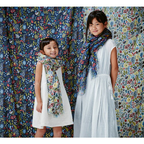 【ふるさと納税】 No.133 スティグ・リンドベリ　ハーバリウム　白 ／ ファッション 織物 送料無料 大判 薄手 軽量 レディース メンズ 男女兼用 ファッション 小物 武藤 muto 西桂町 山梨県 クリスマス プレゼント サムネイル3