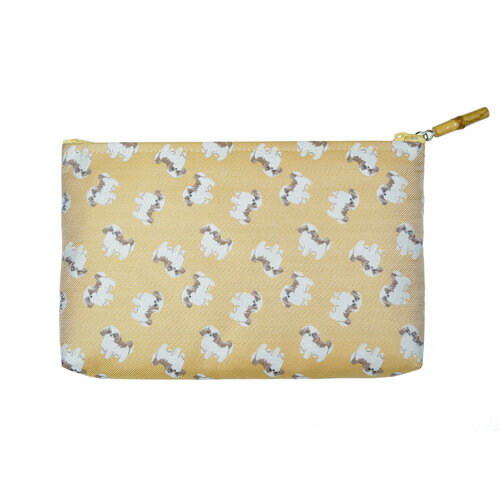 【ふるさと納税】 No.374 がま口＆ポーチ　iruyo　シーズー　からし ／ わんちゃん ワンちゃん 犬 送料無料 山梨県 サムネイル2