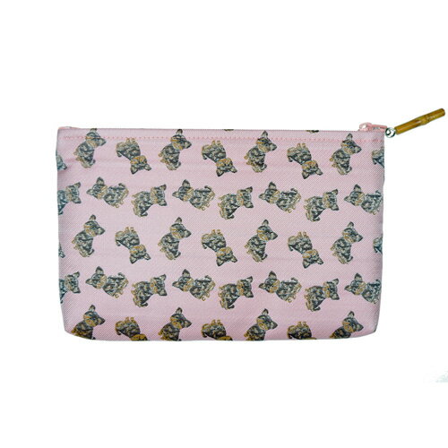 【ふるさと納税】 No.377 がま口＆ポーチ　iruyo　ヨーキー　ピンク ／ わんちゃん ワンちゃん 犬 ヨークシャーテリア 送料無料 山梨県 サムネイル2