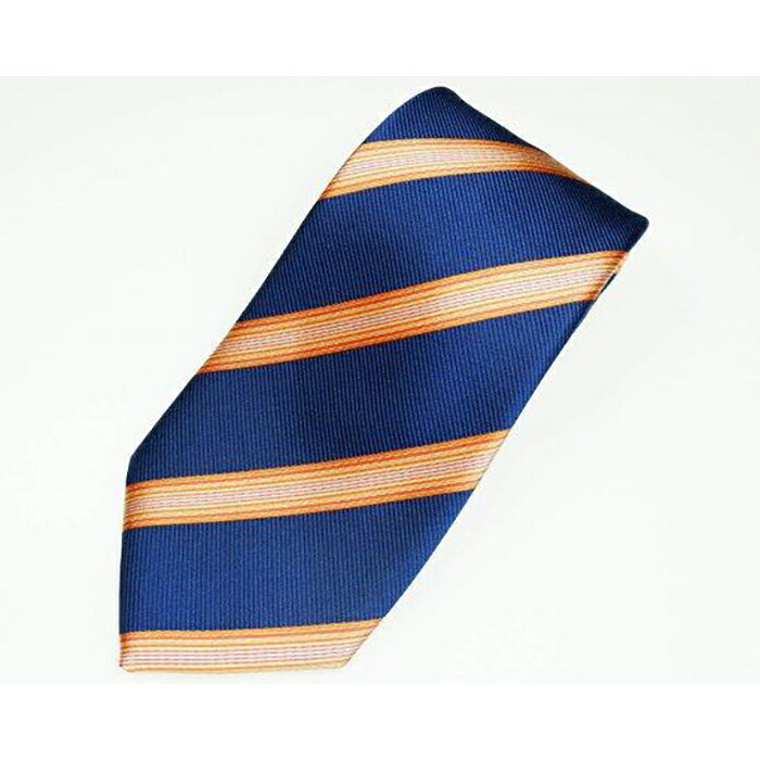 【ふるさと納税】 郡内織物「富士桜工房」シルクネクタイ ぼかし縞 日の出 FAA1004 サムネイル2