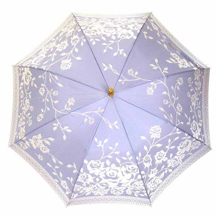 【ふるさと納税】 槙田商店【晴雨兼用】長傘 kirie バラ：ロイヤルパープル FAA5037 サムネイル2