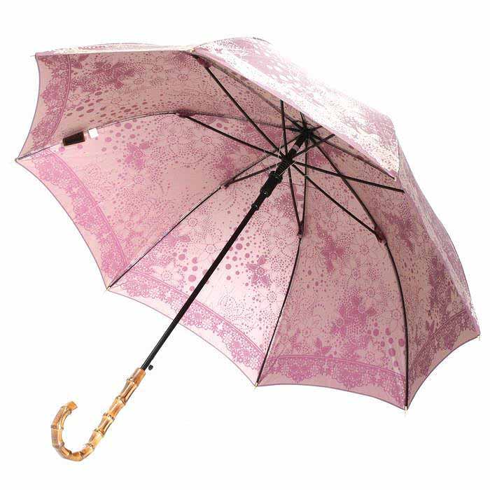 【ふるさと納税】 槙田商店【晴雨兼用】長傘 kirie ドットフラワー：アメジスト FAA5038 サムネイル3