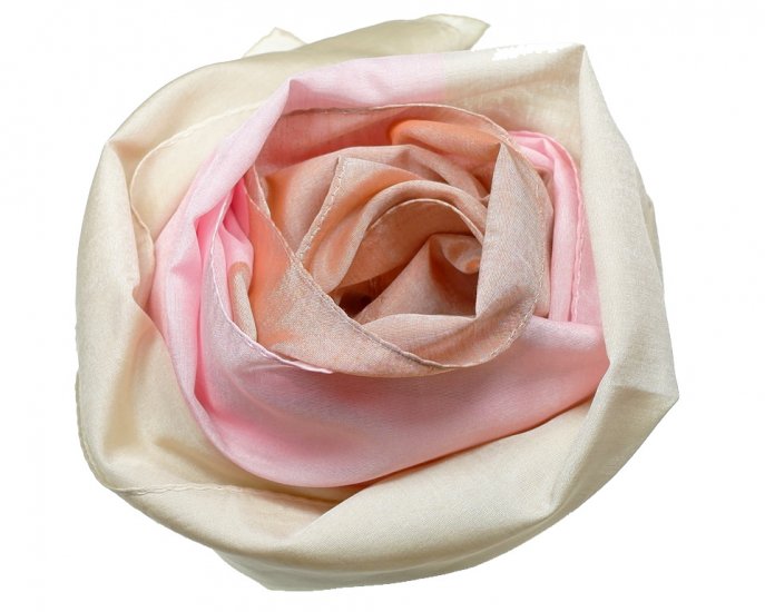 【ふるさと納税】 富士桜工房コットン×シルクストール SURURI (コーラル)スルリと滑るようなサラサラ質感！ FAA4038 サムネイル2