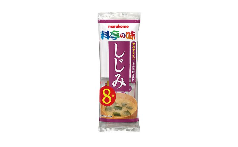 【ふるさと納税】みそ汁 マルコメ 新即席生みそ汁 しじみ 8食入 × 48袋 384食 セット 味噌汁 インスタント 料亭の味 加工品 味噌 みそ 信州 長野県 長野市 長野 サムネイル3