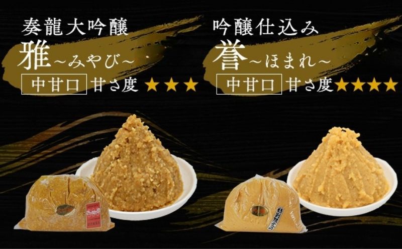 【ふるさと納税】（I) 味噌 無添加 信州味噌 こだわり セット いろいろな味を楽しみたい方へ 大吟醸みそ 含む 700g × 5種 みそ 詰め合わせ ミソ 米みそ 信州 調味料 国産原料 信州みそ 長野県 長野 上田市 上田 株式会社大桂商店 サムネイル2