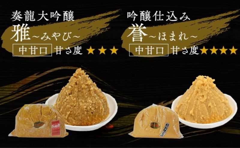 【ふるさと納税】（I) 味噌 無添加 信州味噌 こだわり セット いろいろな味を楽しみたい方へ 大吟醸みそ 含む 700g × 5種 みそ 詰め合わせ ミソ 米みそ 信州 調味料 国産原料 信州みそ 長野県 長野 上田市 上田 株式会社大桂商店 サムネイル3
