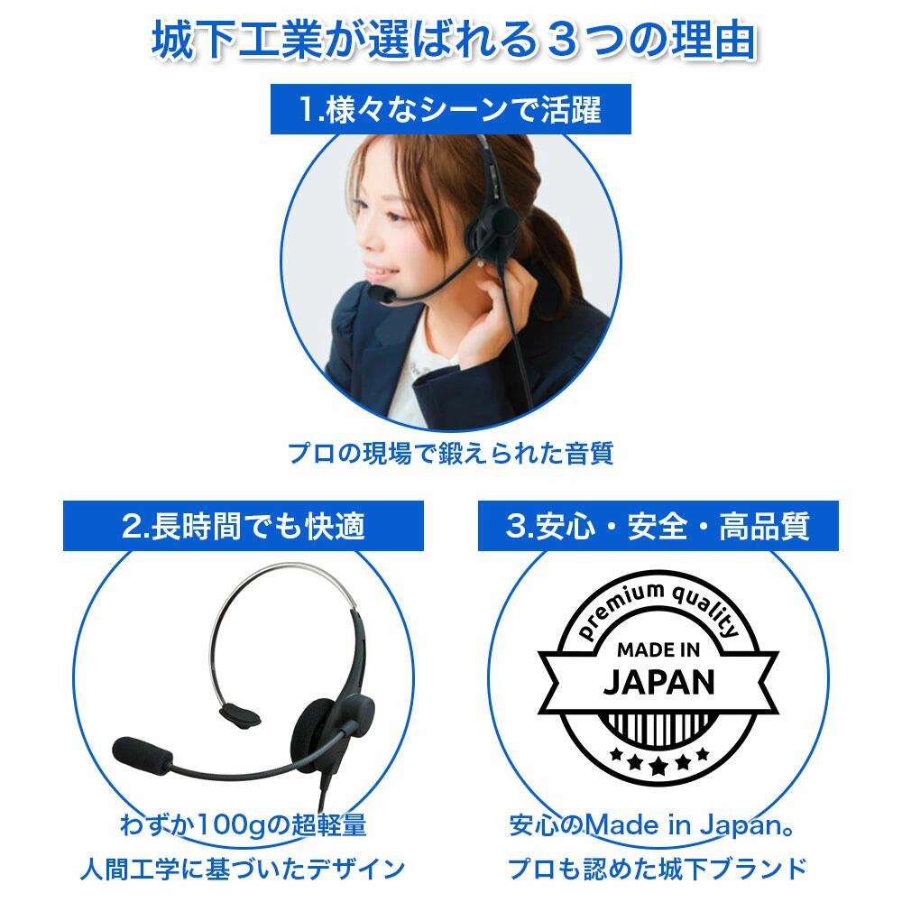 【ふるさと納税】片耳軽量ヘッドセット SOUND WARRIOR SW-H1 イヤホン マイク ヘッドホン 周辺機器 オーディオ周辺機器 PC テレワーク 在宅ワーク リモート 城下工業 信州 長野　【 上田市 】 サムネイル3