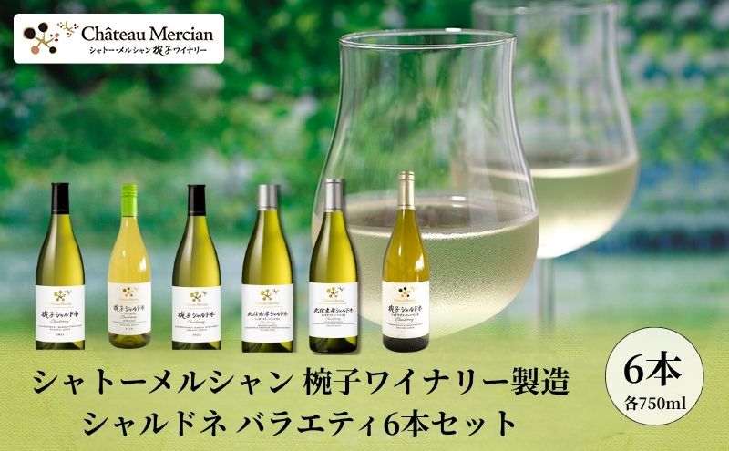 【ふるさと納税】シャトー・メルシャン 椀子ワイナリー製造 シャルドネ バラエティ6本セット ワイン 白ワイン お酒 酒 アルコール 長野 長野県 上田市 サムネイル2