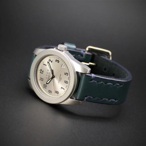 ＜腕時計 クオーツ式＞SPQR masterpiece 初代復刻文字盤【SOMESサドルレザーバンド】 | 腕時計 時計 ブランド SPQR スポール メンズ レディース 男女兼用 ギフト プレゼント 贈り物 アイボリー シルバー バンド7種