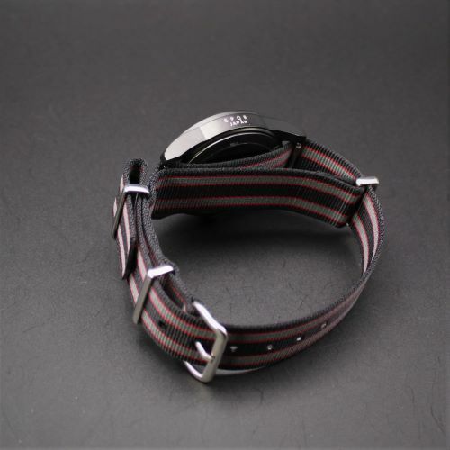 【ふるさと納税】＜腕時計 クオーツ式＞SPQR masterpiece ブラックケース【NATOスタンダードバンド】 | 腕時計 時計 ブランド SPQR スポール メンズ レディース 男女兼用 ギフト プレゼント 贈り物 ピンク ブラック 黒 サムネイル3