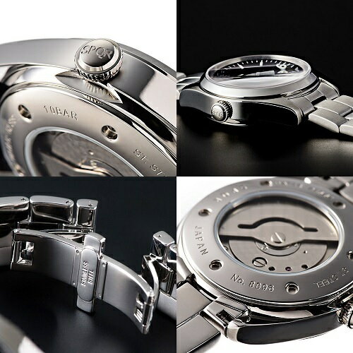 【ふるさと納税】＜腕時計 機械式＞SPQR Ventuno pr-nc（ブラック） | 腕時計 時計 ブランド SPQR スポール メンズ レディース 男女兼用 ギフト プレゼント 贈り物 ブラック バンド8種 ステンレス サムネイル2