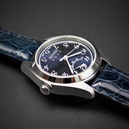 ＜腕時計 機械式＞SPQR Ventuno pr-nc（ネイビー）クロコダイルバンド/レザーバンド(ワインレッド) | 腕時計 時計 ブランド SPQR スポール メンズ レディース 男女兼用 ギフト プレゼント 贈り物 ネイビー バンド クロコダイル ワインレッド