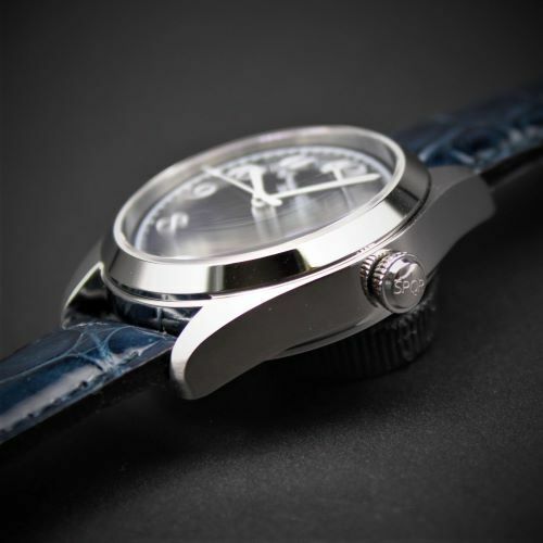 【ふるさと納税】＜腕時計 機械式＞SPQR Ventuno pr-nc（ネイビー）クロコダイルバンド/レザーバンド(ワインレッド) | 腕時計 時計 ブランド SPQR スポール メンズ レディース 男女兼用 ギフト プレゼント 贈り物 ネイビー バンド クロコダイル ワインレッド サムネイル3