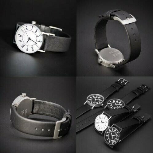 【ふるさと納税】＜腕時計 クオーツ式＞五十嵐　威暢　eki watch φ30mm | 腕時計 時計 ブランド SPQR スポール メンズ レディース 男女兼用 ギフト プレゼント 贈り物 ホワイト 白 グレイ ブラック 黒 バンド 3種 薄革 カーフ サムネイル2