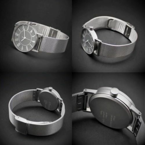 【ふるさと納税】＜腕時計 クオーツ式＞五十嵐　威暢　eki watch φ30mm | 腕時計 時計 ブランド SPQR スポール メンズ レディース 男女兼用 ギフト プレゼント 贈り物 ホワイト 白 グレイ ブラック 黒 バンド 3種 薄革 カーフ サムネイル3
