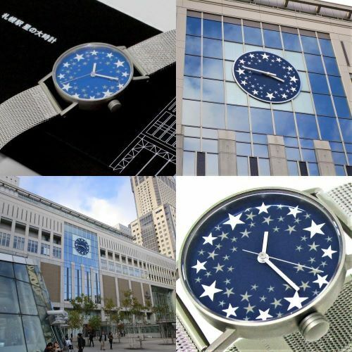 【ふるさと納税】＜腕時計 クオーツ式＞札幌駅　星の大時計【ケース径】30mm | 腕時計 時計 ブランド SPQR スポール メンズ レディース 男女兼用 ギフト プレゼント 贈り物 バンド 3種 ホワイト 白 ブラック 黒 ステンレスメッシュ サムネイル3