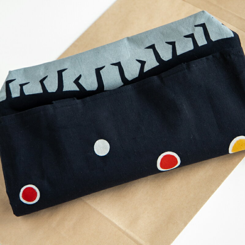 【ふるさと納税】獅子舞 手提げ バック ( 20貫丸紡生地 黒色 ) | 装飾品 鞄 カバン かばん バッグ 手提げバッグ 黒色 黒 20貫丸紡生地 綿100％ 綿 獅子舞 長野県 飯田市 信州 AV05 サムネイル2