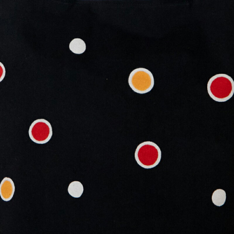 【ふるさと納税】獅子舞 手提げ バック ( 20貫丸紡生地 黒色 ) | 装飾品 鞄 カバン かばん バッグ 手提げバッグ 黒色 黒 20貫丸紡生地 綿100％ 綿 獅子舞 長野県 飯田市 信州 AV05 サムネイル3