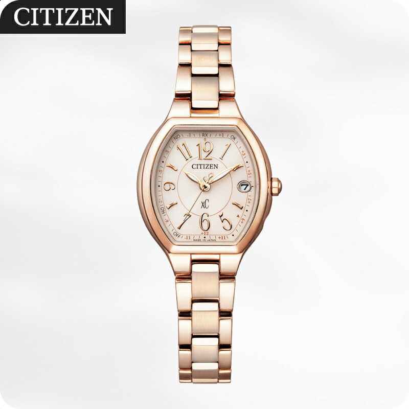 シチズン 腕時計 レディース クロスシー basic collection ES9365-54W エコ・ドライブ 電波時計 | 長野県 飯田市 AH02