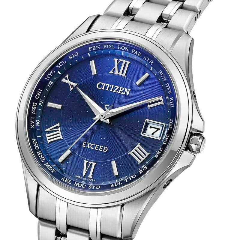 【ふるさと納税】 シチズン 腕時計 メンズ ペアウォッチ エクシード CB1080-52L エコ・ドライブ 電波時計 日中米欧電波時計 | 長野県 飯田市 AH08 サムネイル3