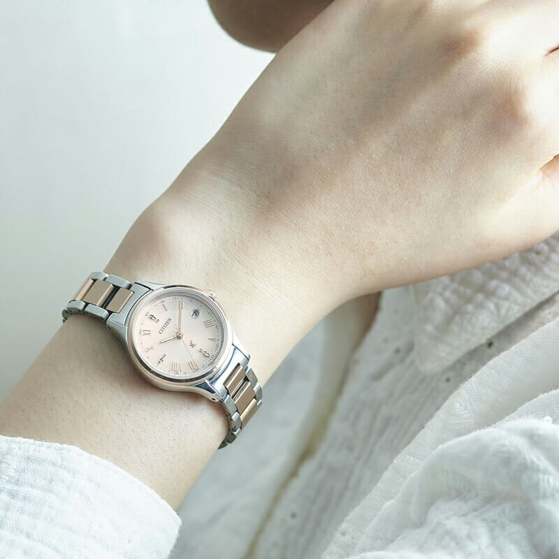 【ふるさと納税】 シチズン 腕時計 レディース クロスシー hikari collection ES9496-64W ソーラー電波時計 | 長野県 飯田市 AH47 サムネイル2