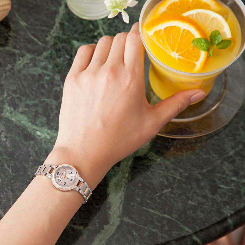 【ふるさと納税】 シチズン 腕時計 レディース クロスシー basic collection ES9434-53X ソーラー電波時計 | 長野県 飯田市 AH52 サムネイル2