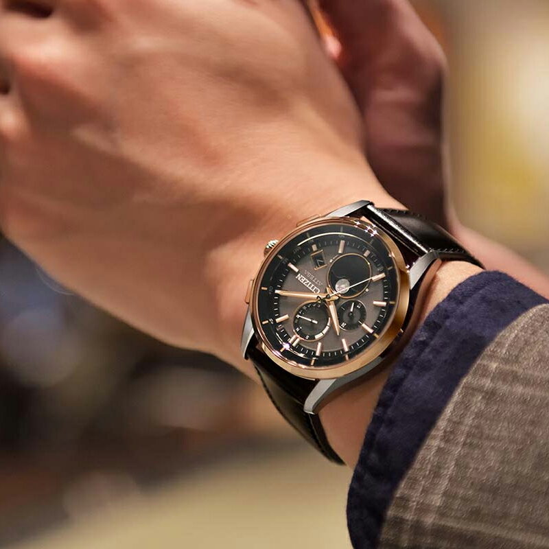 【ふるさと納税】 シチズン 腕時計 メンズ アテッサ BY1004-17X ソーラー電波時計 | 長野県 飯田市 AH59 サムネイル2