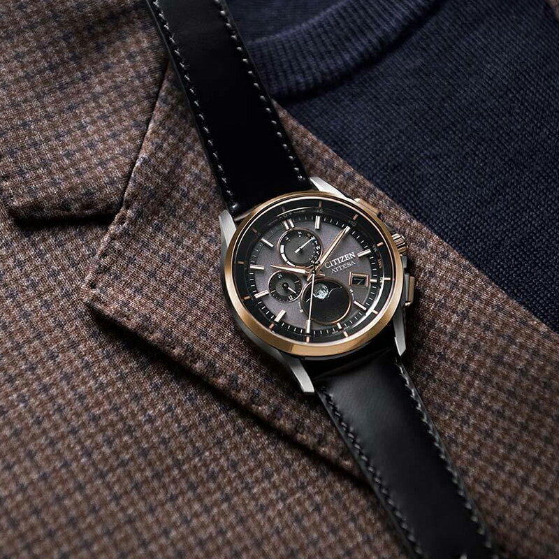 【ふるさと納税】 シチズン 腕時計 メンズ アテッサ BY1004-17X ソーラー電波時計 | 長野県 飯田市 AH59 サムネイル3