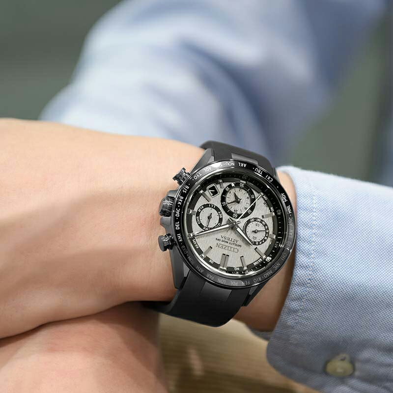 【ふるさと納税】 シチズン 腕時計 メンズ アテッサ ACT Line CC4055-14H ソーラー電波時計 | 長野県 飯田市 AH66 サムネイル2