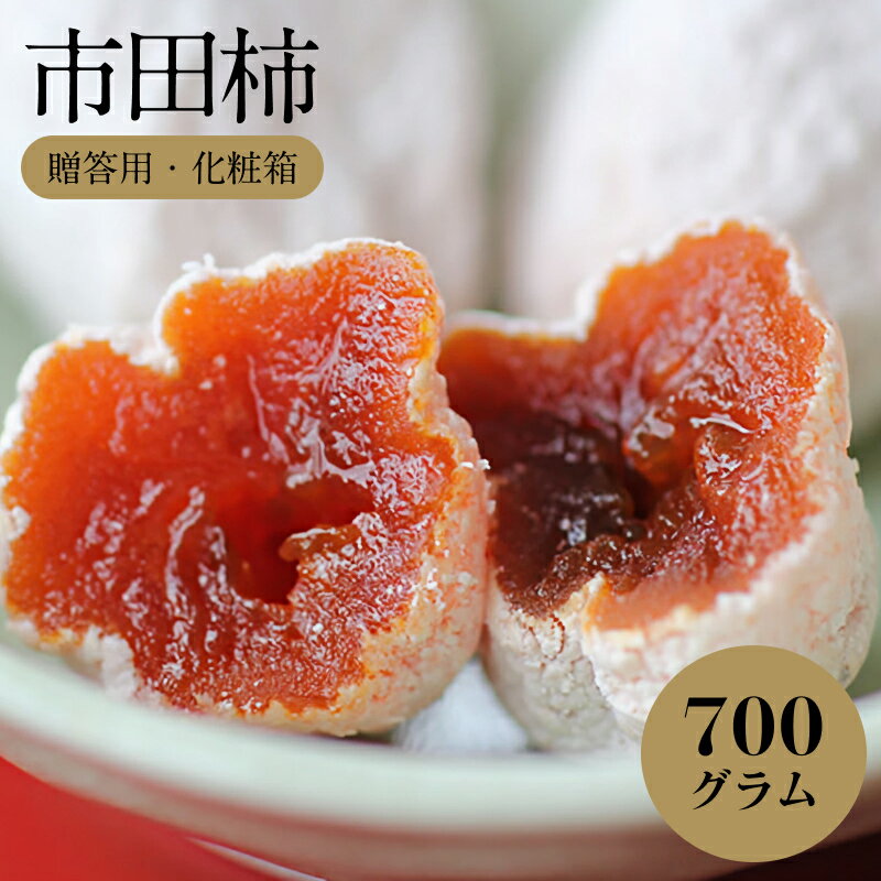市田柿 信州 の 特産品 市田柿 贈答用 化粧箱 700g ＜2026年1月上旬〜1月末発送＞ | 果物 くだもの フルーツ 柿 市田柿 長野県 干し柿 信州 南信州 飯田市 B23