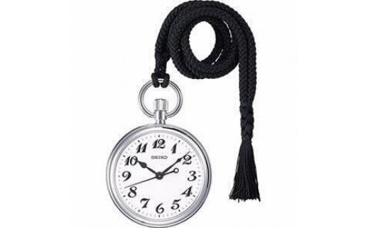 SEIKO鉄道時計　SVBR003（電池式クオーツ鉄道用懐中時計）／三村貴金属店 セイコー 時計 ブラック【64-13】