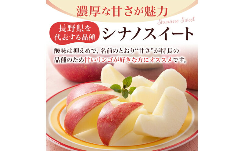 【ふるさと納税】りんご シナノスイート 家庭用 約10kg フルーツ 果物 甘い 訳あり おいしい 林檎　お届け：2026年10月中旬～11月上旬 - 画像3