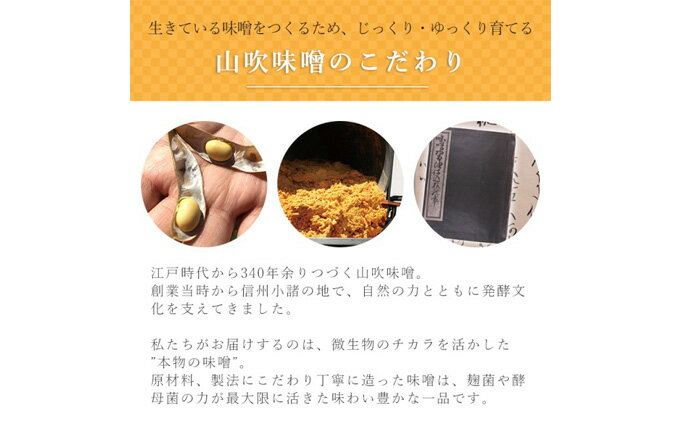 【ふるさと納税】味噌 山吹味噌 黄金 1kg×2 セット 信州味噌 みそ ミソ 熟成 信州 信州みそ 無添加 調味料 小分け 長野県 長野 　お届け：寄附入金確認後、1ヶ月以内に発送いたします。 サムネイル3