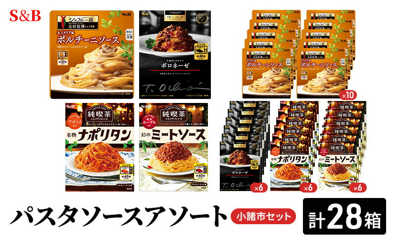 【ふるさと納税】S&B パスタソースアソート　小諸市セット サムネイル2