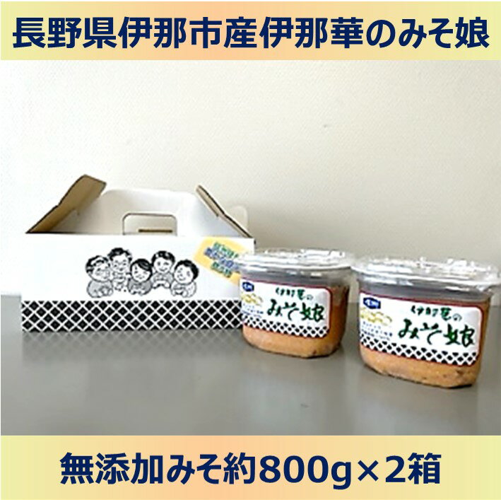 【選べる内容量】長野県 信州産 伊那華のみそ娘シリーズ｜味噌 みそ 大豆 米 信州伊那産 自然発酵 味噌 セット ミソ 国産 長野県産 信州産 コク 大人気 おすすめ