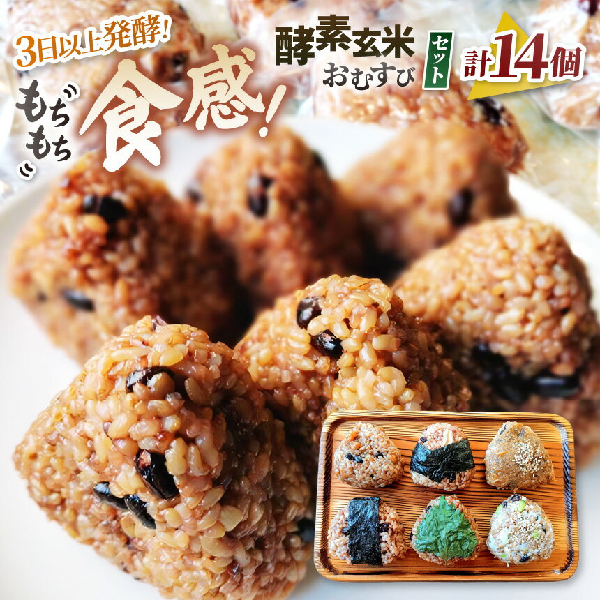 酵素玄米おむすび 伊那市産米 プレーン7個バラエティ7個セット 冷凍【012-62】｜伊那市 おむすび 玄米酵素 伊那市産米 プレーン 健康 もちもち 食感 腹持ち デトックス 炊き上げ 消化 吸収
