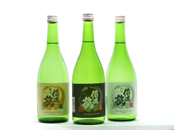 【ふるさと納税】信濃鶴「飲み比べ3本セット」（720ml×3本） 日本酒 純米吟醸酒　純米大吟醸酒 詰め合わせ サムネイル2