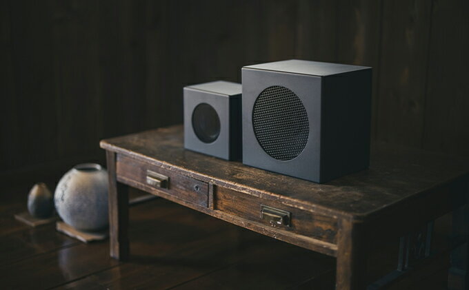 【ふるさと納税】LATEM BASE キューブ型スピーカー 「LBK-V160」 雑貨 日用品 インテリア 小物 BGM 置き物 置き型 店頭 お店 自宅 リビング 寝室 サムネイル3