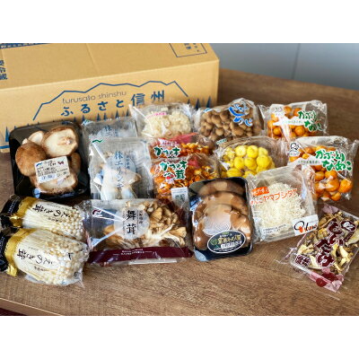 【ふるさと納税】キノコでカラダを整える!新鮮きのこ詰め合わせ 中(7種類以上/10パック以上)_ きのこ キノコ セット 詰合せ 食べ比べ 長野県産 国産 えのき しめじ エリンギ 舞茸 なめこ 椎茸 産地直送 まいたけ 【配送不可地域：離島】【1330947】 - 画像2