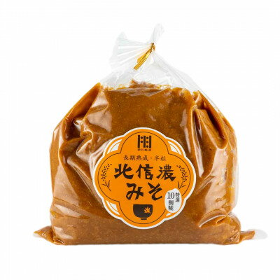 北信濃みそ10割糀(1kg×4個入)【1509993】