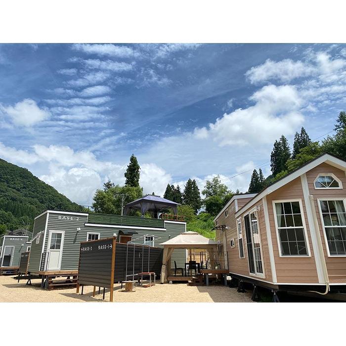 ぽかぽかランド美麻 露天風呂付 トレーラーハウス 宿泊ギフト券 15,000円分／30,000円分／45,000円分 | 旅行 宿泊 キャンプ グランピング アウトドア アルプス 温泉 長野県 大町市