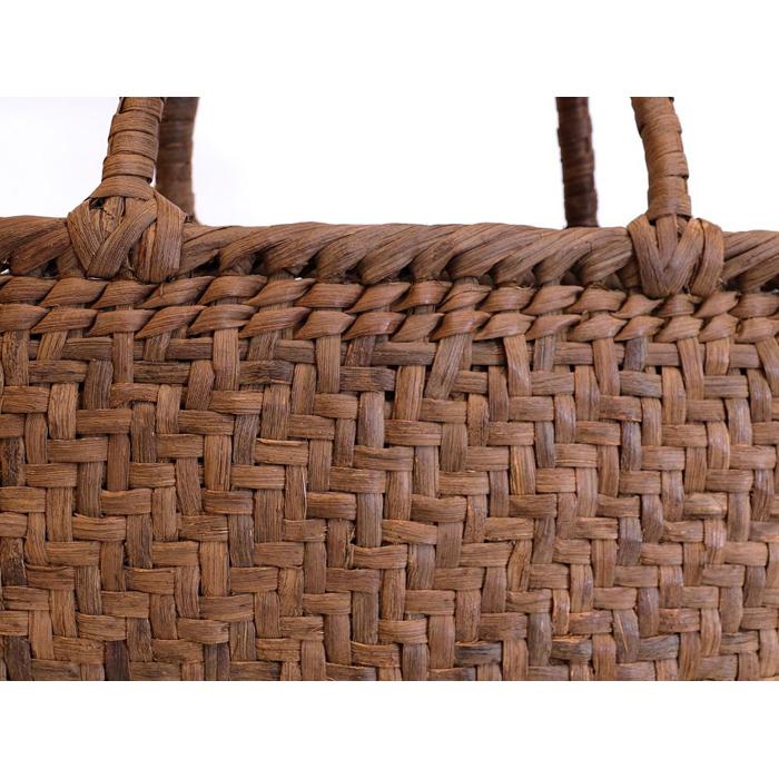 【ふるさと納税】純国産 山葡萄かご　商品番号No.2 | 天然素材 かご バッグ 山葡萄籠 | 天然素材 かご バッグ 山葡萄籠 サムネイル3