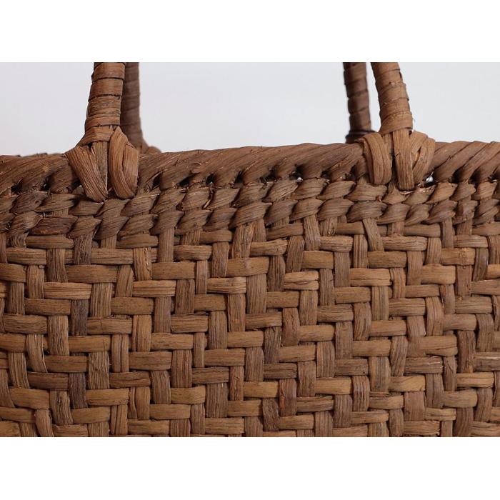 【ふるさと納税】純国産 山葡萄かご　商品番号No.3 | 天然素材 かご バッグ 山葡萄籠 | 天然素材 かご バッグ 山葡萄籠 サムネイル3