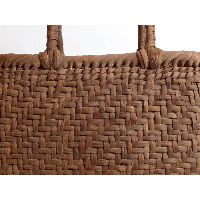 【ふるさと納税】純国産 山葡萄かご　商品番号No.4| 天然素材 かご バッグ 山葡萄籠 | 雑貨 山葡萄かご 天然素材 手編み 工芸品 国産素材 人気作家 人気 おすすめ かごバッグ 高級 送料無料 長野県 大町市 サムネイル3