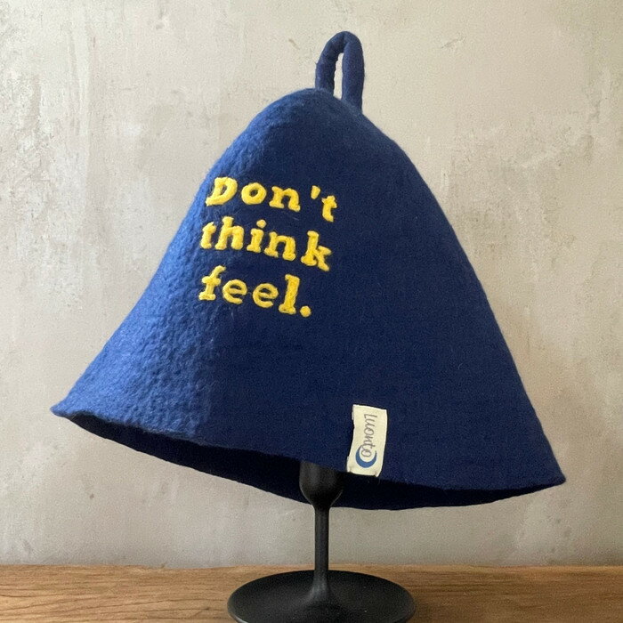 ハンドメイドのメッセージサウナハット | 手作り 帽子 トートバック付き | 手作り 帽子 トートバック付き 人気 おすすめ 送料無料